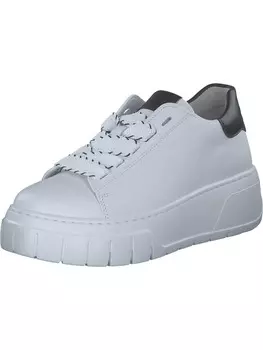 Элегантные туфли на шнуровке Gabor Fashion, белый/черный