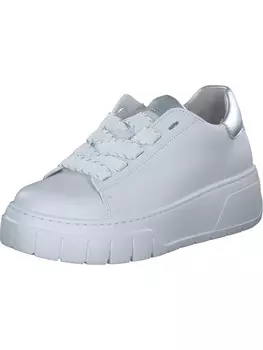 Элегантные туфли на шнуровке Gabor Fashion, цвет weiss/silber