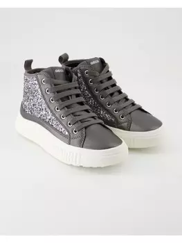 Элегантные туфли на шнуровке Geox Schnrstiefel, серебряный