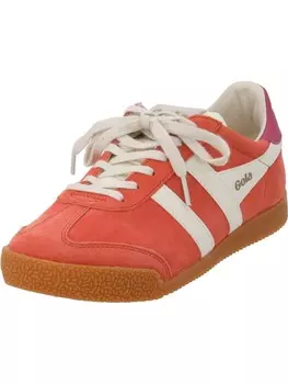 Элегантные туфли на шнуровке Gola, цвет hot coral/offwhite/fuchsia/uw