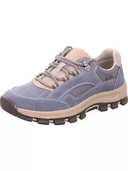 Элегантные туфли на шнуровке Jana blau, синий