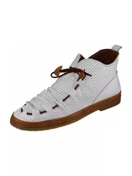 Элегантные туфли на шнуровке manitu Komfort, белый