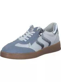 Элегантные туфли на шнуровке Marco Tozzi, цвет white/lt.blue comb