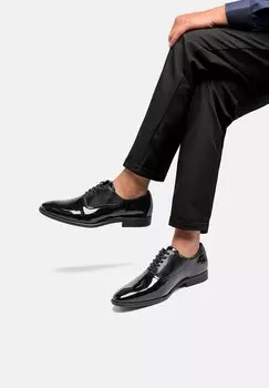 Элегантные туфли на шнуровке Queen Helena, черные