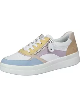 Элегантные туфли на шнуровке remonte, цвет aqua/weiss/rose