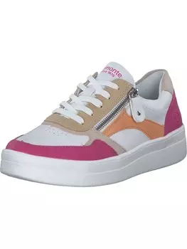 Элегантные туфли на шнуровке remonte, цвет magenta/weiss/rose/tan/salmon/