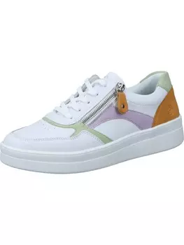 Элегантные туфли на шнуровке remonte, цвет weiss/lightmint/mauve/mandarine/weiss