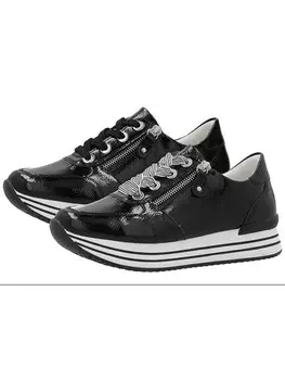 Элегантные туфли на шнуровке remonte Sneaker, черный
