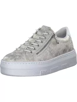 Элегантные туфли на шнуровке rieker, цвет beige-gold/weiss/lehm