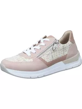Элегантные туфли на шнуровке rieker, цвет carnation/offwhite-multi/blossom