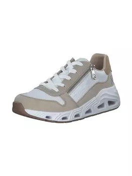 Элегантные туфли на шнуровке rieker, цвет ginger/weiss/lehm/marble