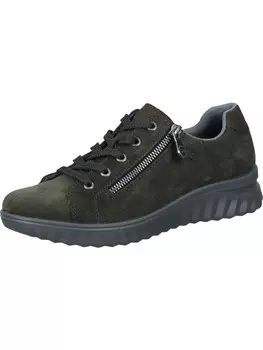 Элегантные туфли на шнуровке rieker, цвет khaki/moor