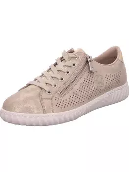 Элегантные туфли на шнуровке rieker, цвет lightgold/muschel