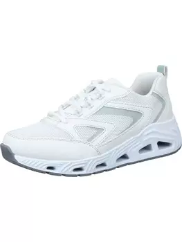 Элегантные туфли на шнуровке rieker, цвет offwhite/sportweiss/palecyan/pepper