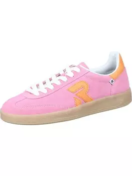 Элегантные туфли на шнуровке rieker, цвет pink/carrot