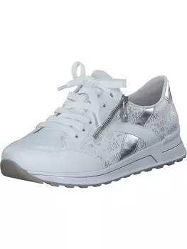 Элегантные туфли на шнуровке rieker, цвет weiss/bianco/silber