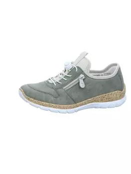 Элегантные туфли на шнуровке rieker Halbschuh, цвет schilf/perlcreme