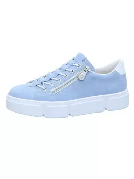 Элегантные туфли на шнуровке rieker Halbschuh, цвет aqua/weiss
