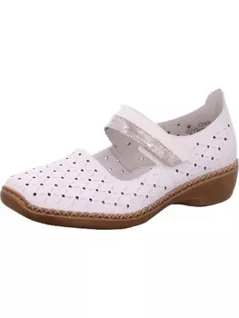 Элегантные туфли на шнуровке rieker Halbschuhe, цвет weiss/rose-metallic/bianco