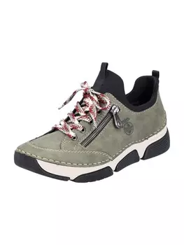 Элегантные туфли на шнуровке rieker Komfort, оливковый