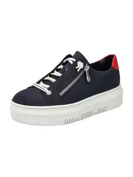 Элегантные туфли на шнуровке rieker Plateau Schnrschuhe, синий