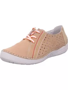 Элегантные туфли на шнуровке rieker Schnrschuh beige, бежевый