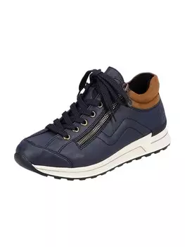 Элегантные туфли на шнуровке rieker Sneaker Low, синий