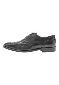 Элегантные туфли на шнуровке Signature Wing Cap Brogue Next, черный