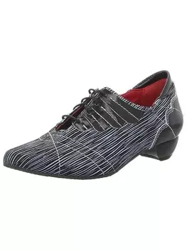 Элегантные туфли на шнуровке SIMEN, черный