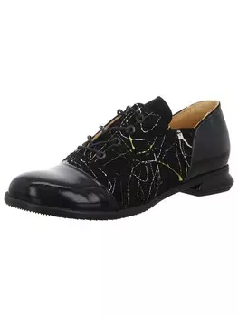 Элегантные туфли на шнуровке SIMEN, черный