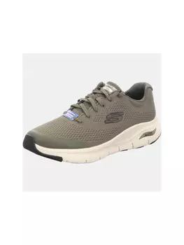 Элегантные туфли на шнуровке Skechers Arch Fit grn, зеленый