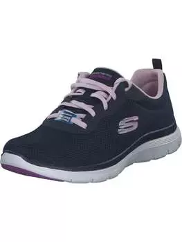 Элегантные туфли на шнуровке Skechers, цвет navy/lavender