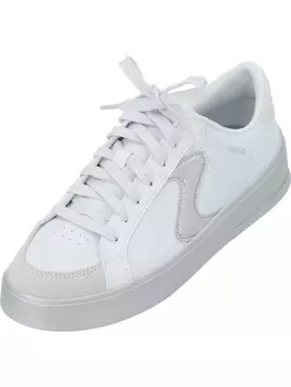 Элегантные туфли на шнуровке Skechers, цвет white/silver trim