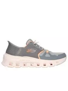 Элегантные туфли на шнуровке Skechers Damen GLIDE STEP PRO, серый