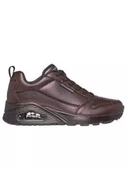 Элегантные туфли на шнуровке Skechers Damen UNO GALACTIC GAL, коричневый