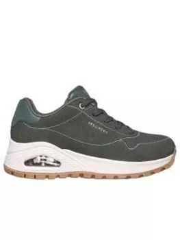 Элегантные туфли на шнуровке Skechers Damen UNO RUGGED CHILLPROOF, черный