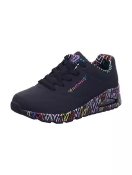 Элегантные туфли на шнуровке Skechers Damen UNO LOVING LOVE, черный