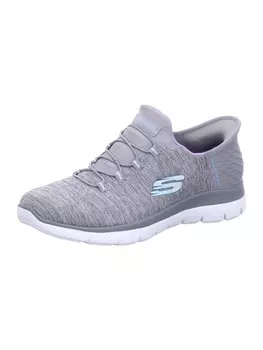 Элегантные туфли на шнуровке Skechers, серый