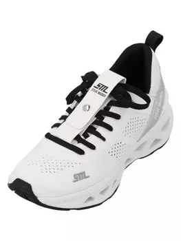 Элегантные туфли на шнуровке Steve Madden, цвет white/silver