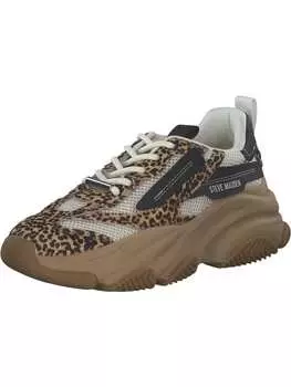 Элегантные туфли на шнуровке Steve Madden, цвет leopard multi