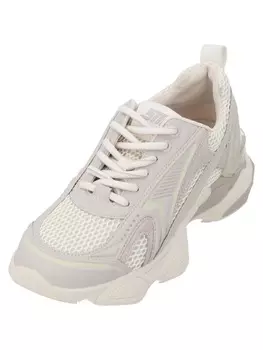 Элегантные туфли на шнуровке Steve Madden, цвет silver coin