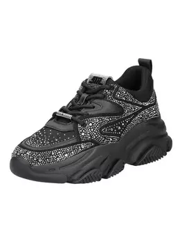 Элегантные туфли на шнуровке Steve Madden Halbschuhe, цвет schwarz/silber