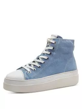 Элегантные туфли на шнуровке Tamaris Damen Da Stiefel, синий