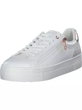Элегантные туфли на шнуровке Tamaris Sneakers Low, цвет white/rose gold