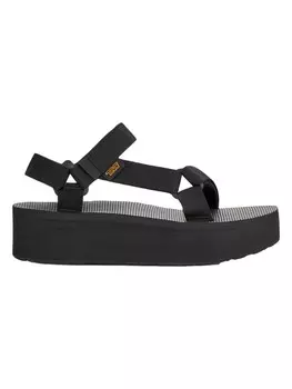 Элегантные туфли на шнуровке Teva Sandalen Flatform Universal, черный