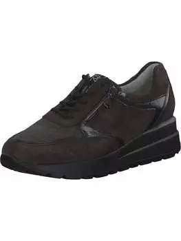 Элегантные туфли на шнуровке WALDLUFER, цвет carbon asphalt