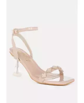 Элегантные туфли-шпильки Ebina с декоративной катушкой London Rag, коричневый/бежевый