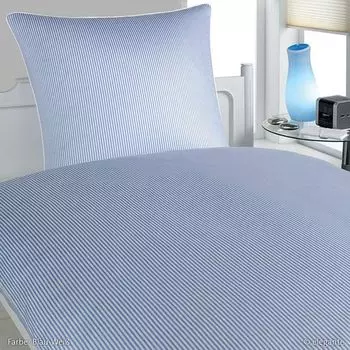 Элегантный атлас Mako Hamburg в полоску 2460 - цвет: натуральный - 70, 80/80 200/200 см Elegante