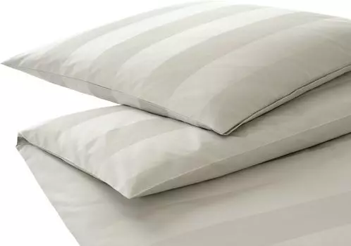 Элегантный атласный чехол Mako индивидуально En Bloc цвета гальки размер 40х80см Elegante