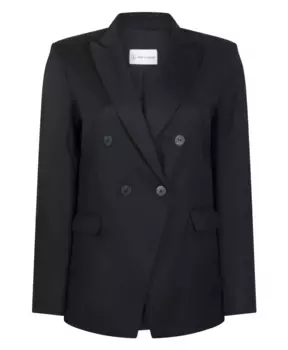 Элегантный блейзер с приветствием Jane Lushka, черный